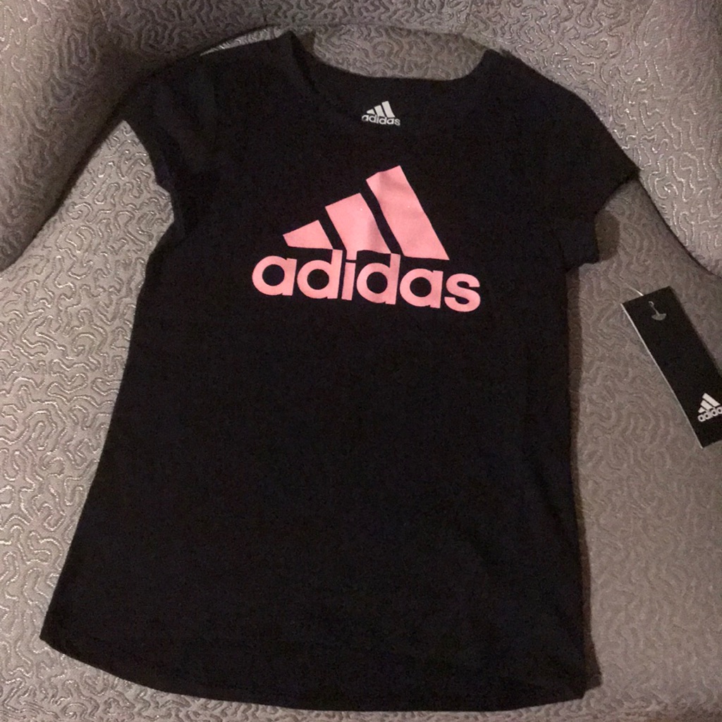 Girls Adidas Short Sleeve Tee